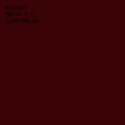 #3A0407 - Temptress Color Image