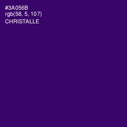 #3A056B - Christalle Color Image