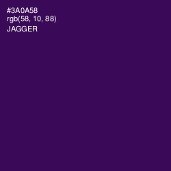 #3A0A58 - Jagger Color Image