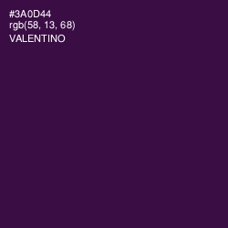 #3A0D44 - Valentino Color Image
