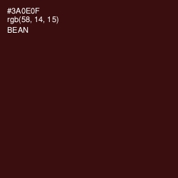 #3A0E0F - Bean   Color Image