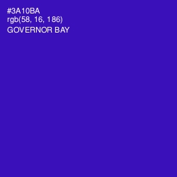 #3A10BA - Governor Bay Color Image