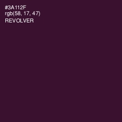 #3A112F - Revolver Color Image