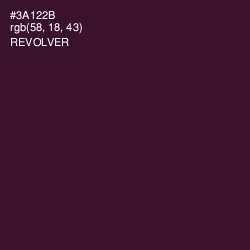 #3A122B - Revolver Color Image