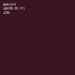 #3A141F - Jon Color Image