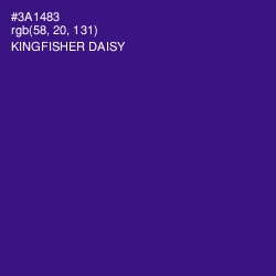 #3A1483 - Kingfisher Daisy Color Image