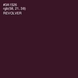 #3A1526 - Revolver Color Image