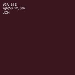 #3A161E - Jon Color Image