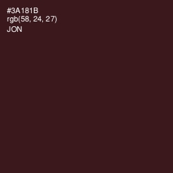 #3A181B - Jon Color Image