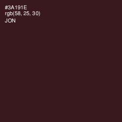#3A191E - Jon Color Image