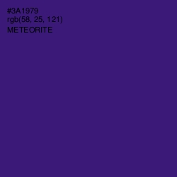 #3A1979 - Meteorite Color Image