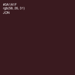 #3A1A1F - Jon Color Image