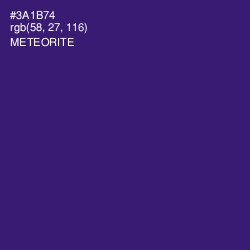 #3A1B74 - Meteorite Color Image