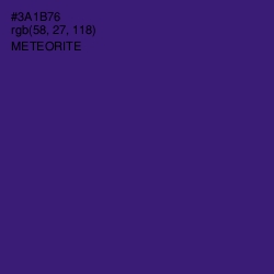 #3A1B76 - Meteorite Color Image