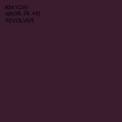 #3A1C2E - Revolver Color Image