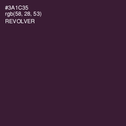 #3A1C35 - Revolver Color Image