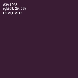 #3A1D35 - Revolver Color Image