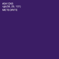 #3A1D65 - Meteorite Color Image