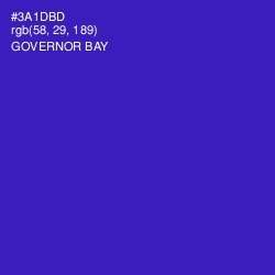 #3A1DBD - Governor Bay Color Image