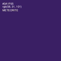 #3A1F65 - Meteorite Color Image