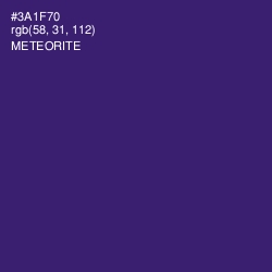#3A1F70 - Meteorite Color Image