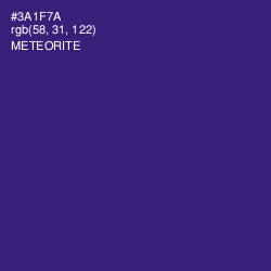 #3A1F7A - Meteorite Color Image