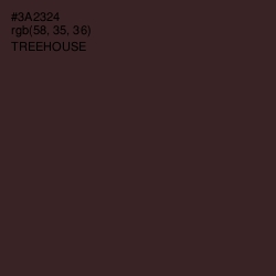 #3A2324 - Treehouse Color Image