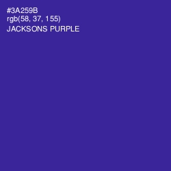 #3A259B - Jacksons Purple Color Image