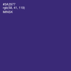 #3A2977 - Minsk Color Image