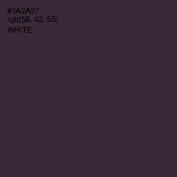 #3A2A37 - Blackcurrant Color Image