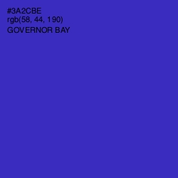 #3A2CBE - Governor Bay Color Image