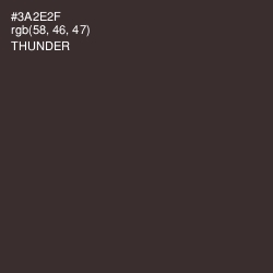 #3A2E2F - Thunder Color Image