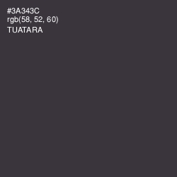 #3A343C - Tuatara Color Image