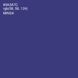 #3A3A7C - Minsk Color Image