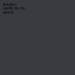 #3A3B41 - Ship Gray Color Image