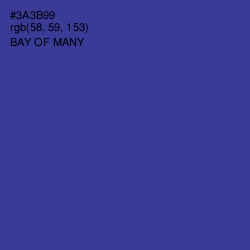 #3A3B99 - Bay of Many Color Image