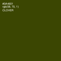 #3A4601 - Clover Color Image