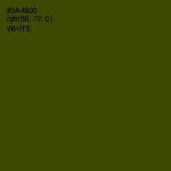 #3A4800 - Clover Color Image