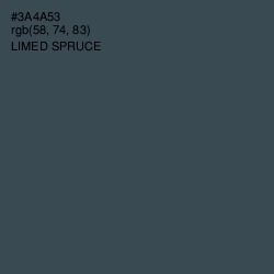 #3A4A53 - Limed Spruce Color Image