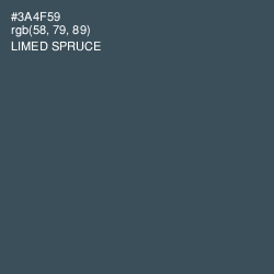 #3A4F59 - Limed Spruce Color Image