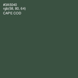 #3A5040 - Cape Cod Color Image
