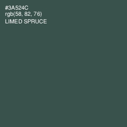 #3A524C - Limed Spruce Color Image