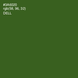 #3A6020 - Dell Color Image