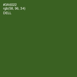 #3A6022 - Dell Color Image