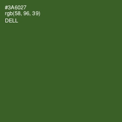 #3A6027 - Dell Color Image