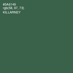 #3A6149 - Killarney Color Image