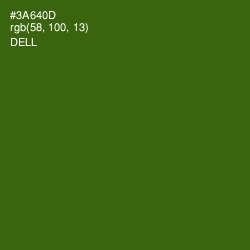#3A640D - Dell Color Image