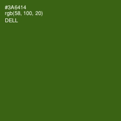 #3A6414 - Dell Color Image