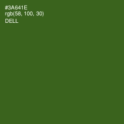 #3A641E - Dell Color Image