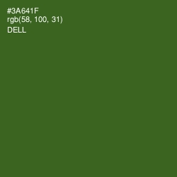 #3A641F - Dell Color Image